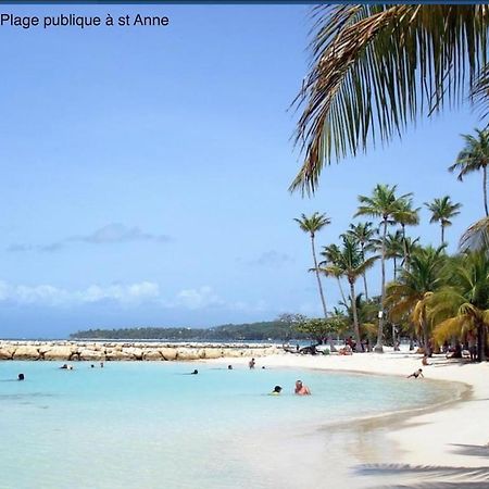 Studio Village Vacances,Vue Mer, Plage A 30M ,Wifi A Sainte Anne Экстерьер фото